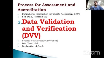 Webinar 29-09-2020 on "Assessment and Accreditation process of NAAC"