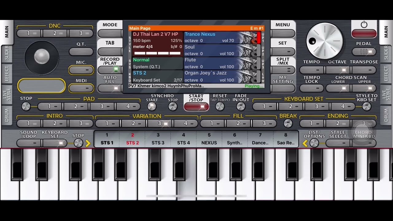បទ សន្យាស្រុកស្រែ remix  _Sonya srok sre remix cover organ mobile 🎹