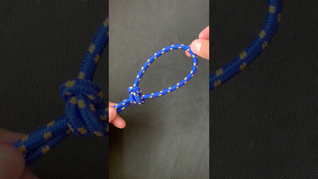 how to make a simple knot