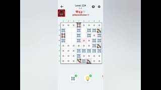 Connect Tracks: Logic Puzzle Level 124 Gameplay Solution
