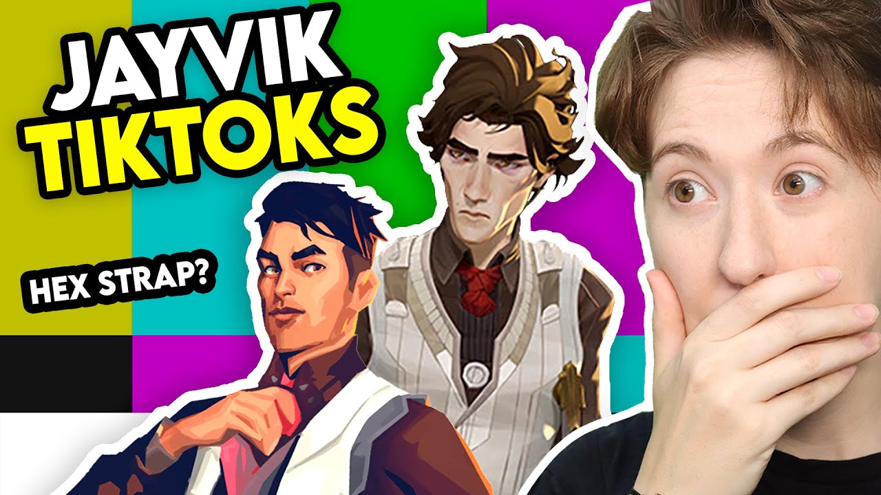 Реакция на забавные тиктоки JayVik Arcane!