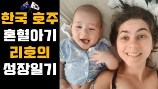 국제커플Amwf 한국 호주 혼혈아기 리호의 성장일기5개월차 Korean Australian Mixed-Blood Baby Leos Growth Diary