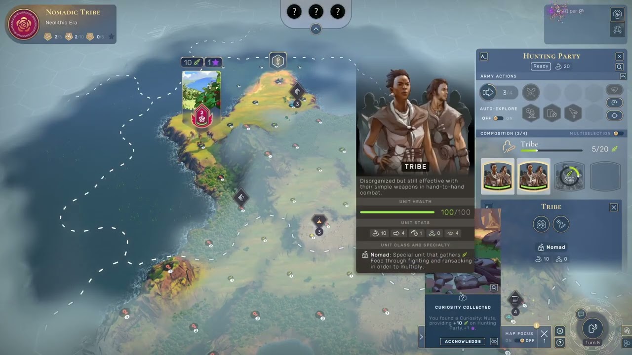 Человечество (уровень сложности «Империя»), часть 1. Неолит и ранняя античная эпоха