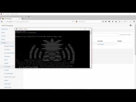 Wifi Pineapple:  Module Overview: Evil Portal/Captive Portal