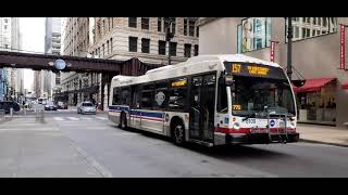 Another Short CTA Bus Action in Downtown
