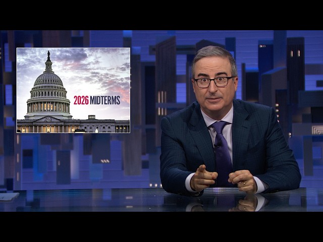 S13 E25: Midterms & The Secret Service: 10/4/26: Last Week Tonight with John Oliver