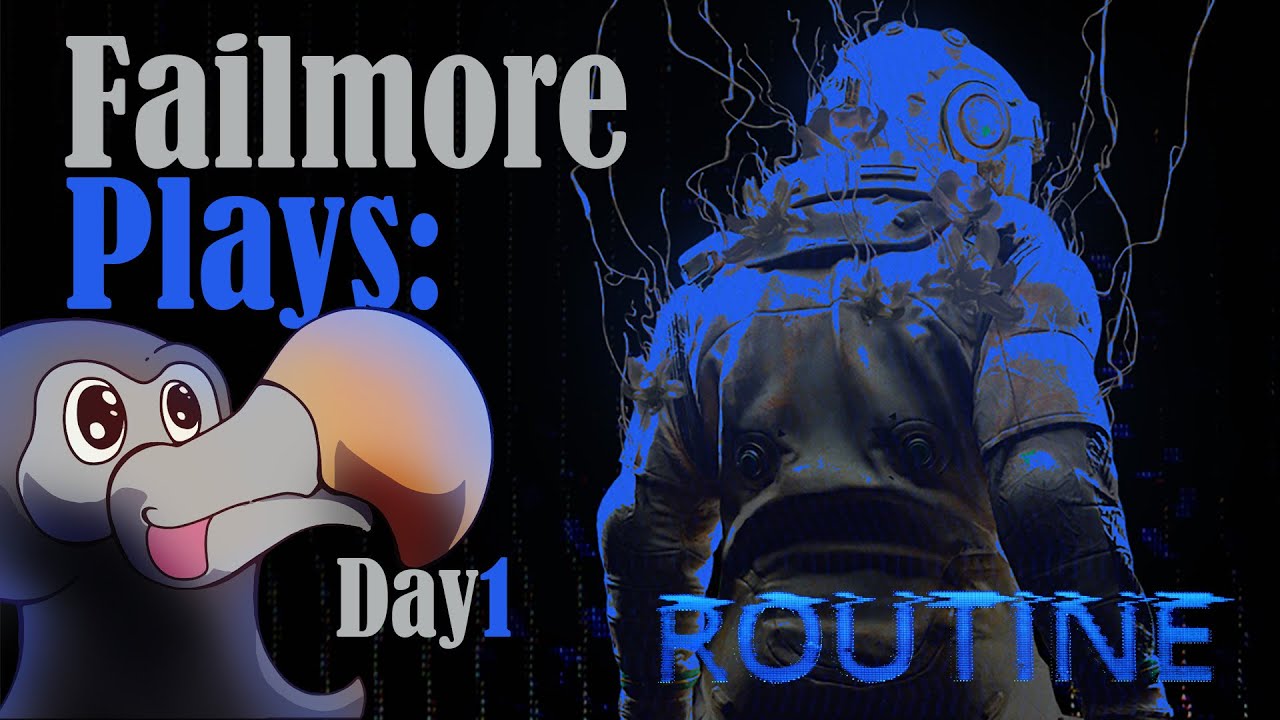 ROUTINE - Day 1 | New Sci Fi Horror first person game on an abandoned lunar base
