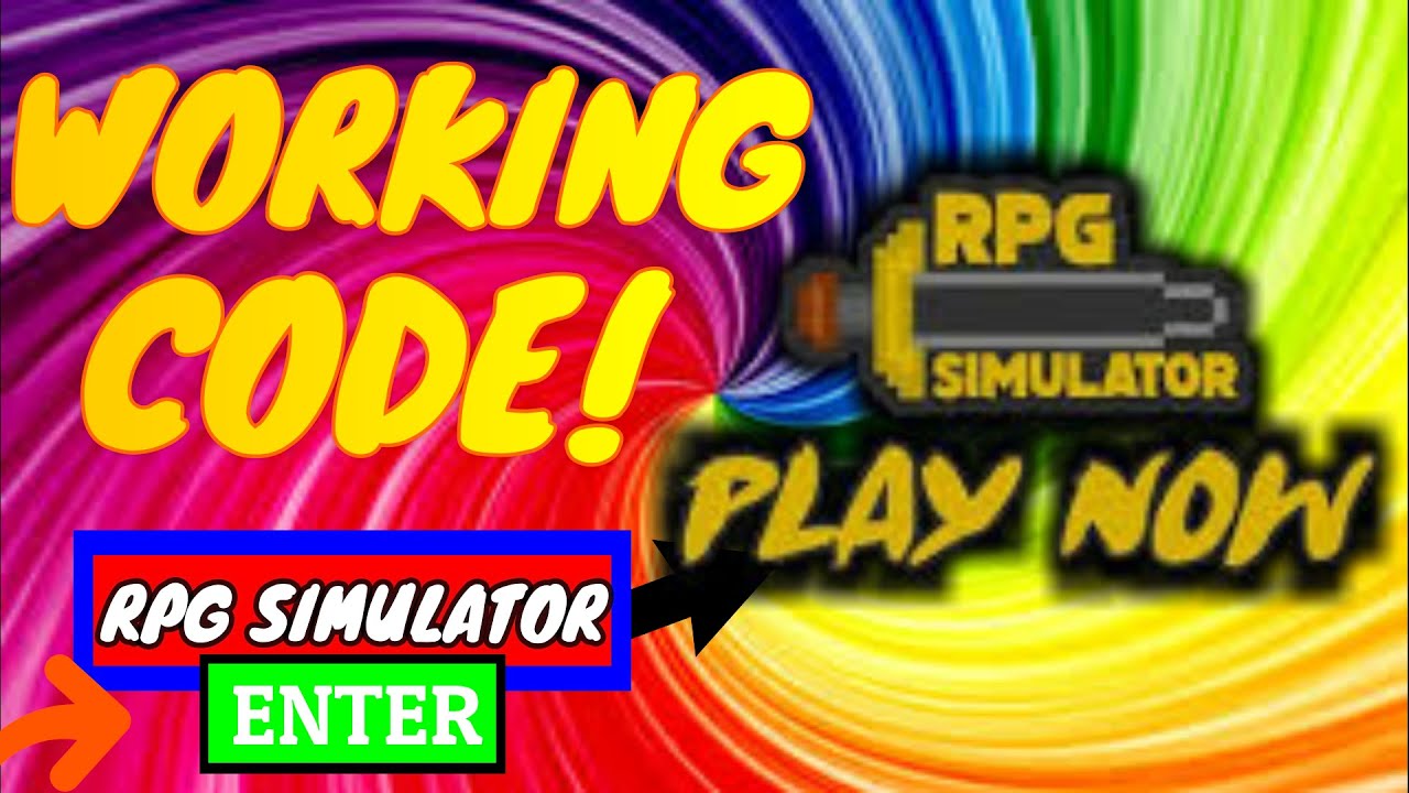 Codes For Rpg Simulator 2020 May