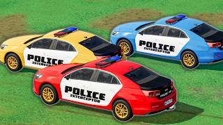 Extreme Police Car Transport With Trailers Trucks Fs 22