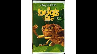 Opening to A Bug's Life VHS (1999)