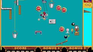 The Even More Incredible Machine - 112-Eight Ball in Side Pocket The Even More Incredible Machine Puzzles 99 112