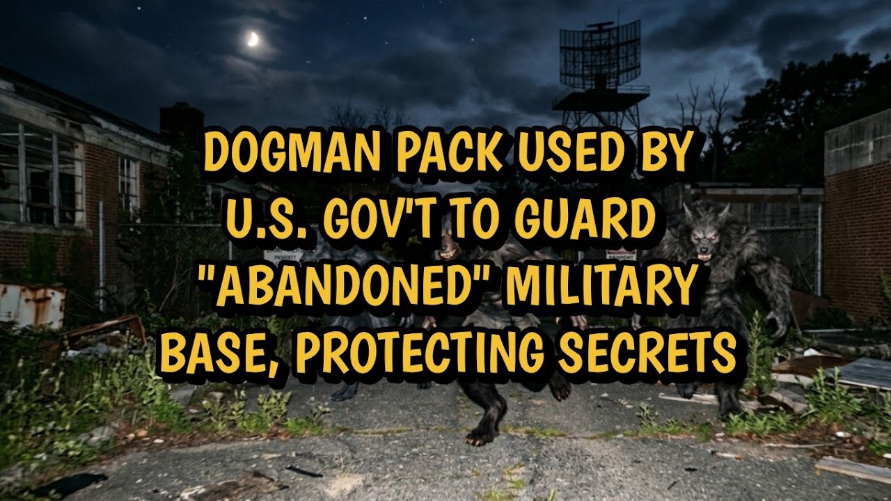 DOGMAN PACK USED BY THE U.S. GOV'T TO GUARD AN 