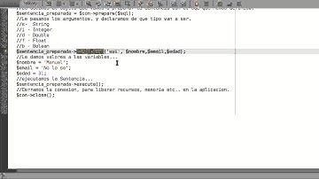 24 -PHP Consultas preparadas, INSERT con Prepared Statement en PHP
