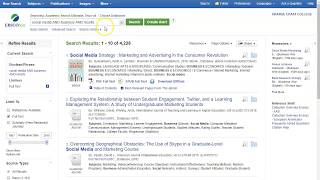 Full Searching EBSCO PowerSearch at OCC Library Guide