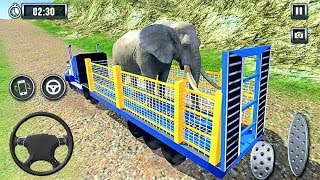 Wild Animals Zoo Transporter 3D Truck Driving - Android Gameplay HD screenshot 2