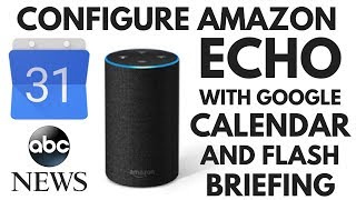amazon echo show google calendar