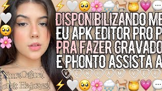 ˗ˏˋ🛍️💭⿴݃✧↳Disponibilizando Meu Apk Editor Pro+ Pra Vcs! screenshot 2