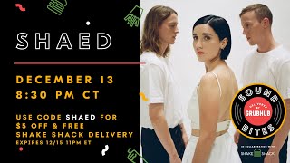 Sound Bites Delivered By Grubhub: LIVE with SHAED 12/13