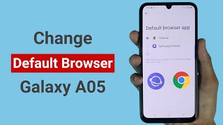 How to Change Default Browser App in Samsung A05 screenshot 3
