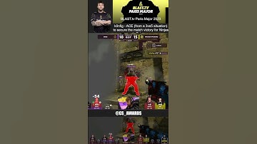 k0nfig - ACE (from a 3vs5 situation).. (ENCE vs Ninjas in Pyjamas) - BLAST.tv Paris Major 2023