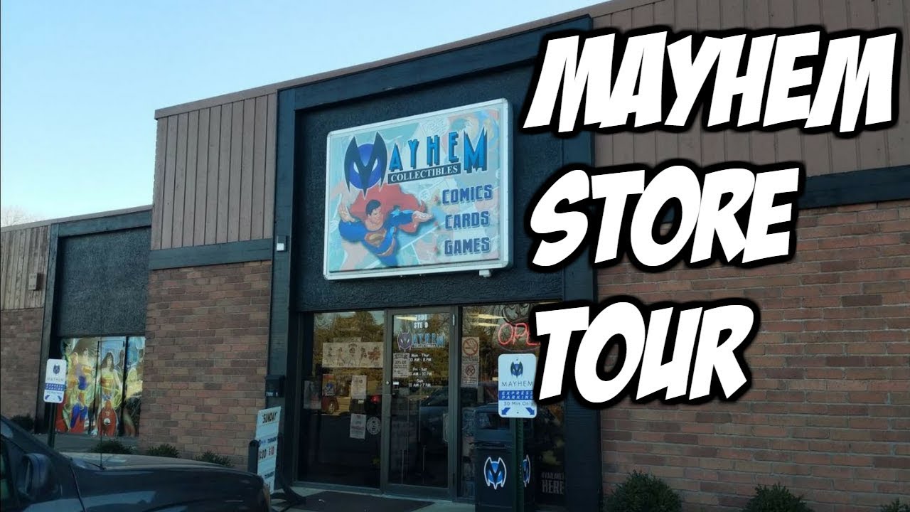 Mayhem Comics Tour Des Moines IA YouTube