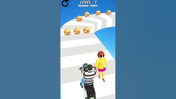 stumble girl run | Girl Run 3D | Girl Cath the Thief #121 #shorts #feedshorts #videogames