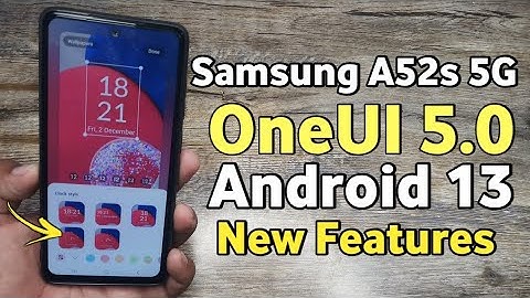 Samsung A52s 5G : OneUI 5.0 Android 13 New Features | Full Review | 54+ New Features | OneUI 5