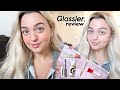 Trying a full face of GLOSSIER natural makeup (is it worth the hype?)