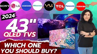 Which 43 Inch QLED 4K TV You Should Buy In 2024 ⚡ Best 4K TV in India