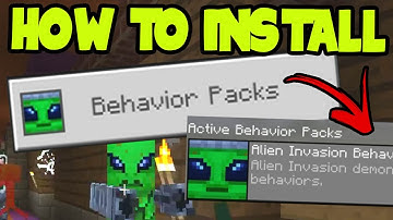 HOW to INSTALL ADDONS and BEHAVIOR PACKS!! Minecraft Pocket Edition 0.16.0