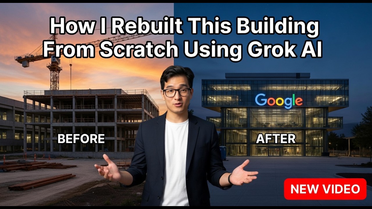 How I Rebuilt This Building From Scratch Using Grok AI - YouTube