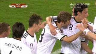 World Cup 2010 Deutschland 4:0 Australia (3rd goal by Muller)