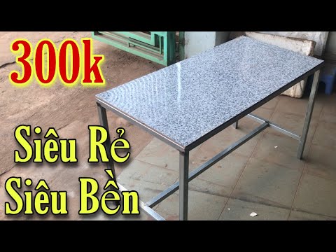 ban dep Update Cách Tạo Ra 1 Cái Bàn Chân Sắt Mặt Gạch Siêu Rẻ Siêu Bền | Kỹ Nghệ Sắt Linh
