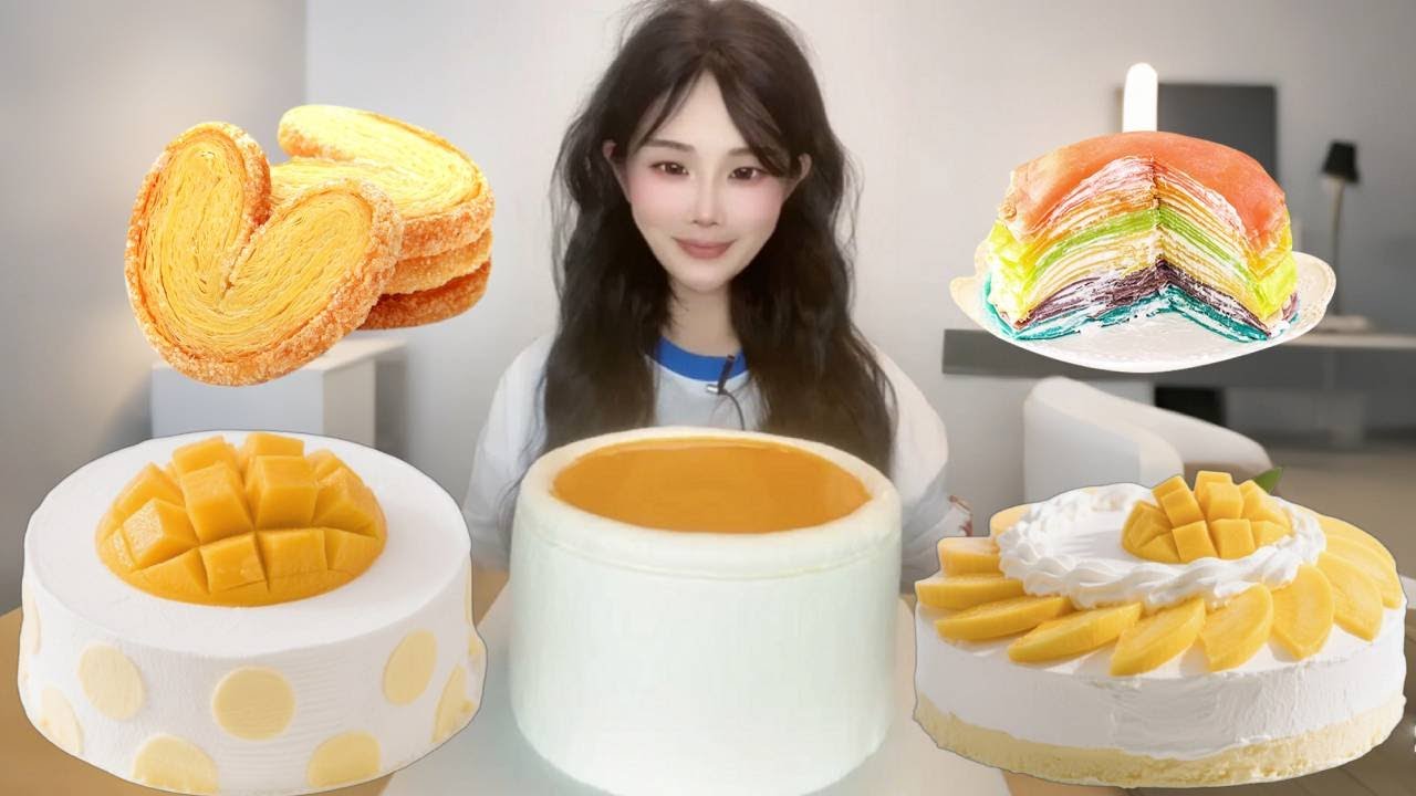 Asmr🍰Eating 🍰Sweet Bliss With Every Bite丨Satisfying丨Eatings