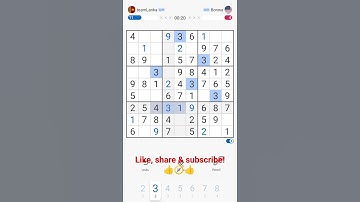 How to beat #sudoku in under 1 min #numbers #numberpuzzle #app #game#puzzle #mobilegame #SriLanka