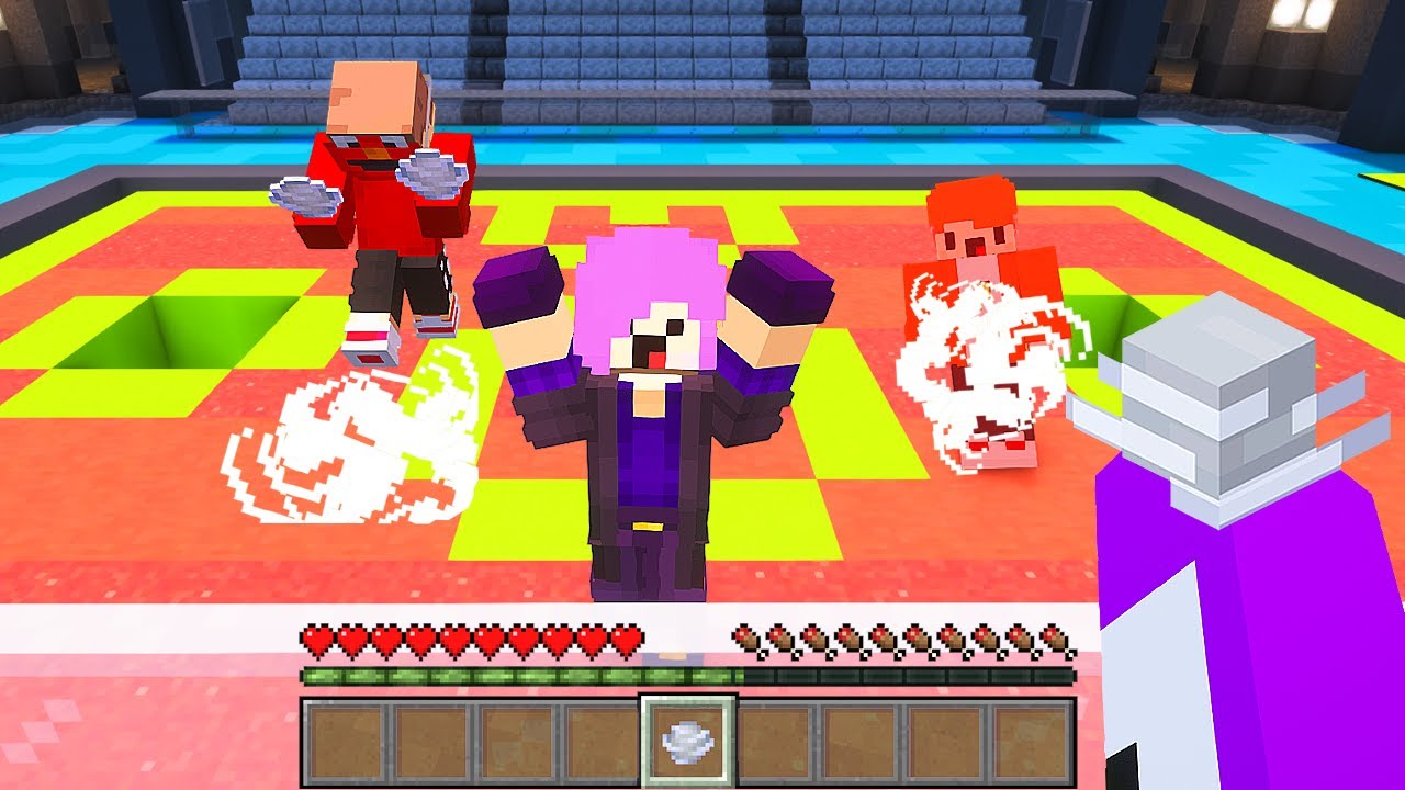 VOLEI no MINECRAFT mas com BOLAS DE VENTO!?!?