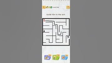 Guide him to the exit.😲😁draw 2 save level 292 #shorts #youtubeshorts #shortvideo #gaming  #games