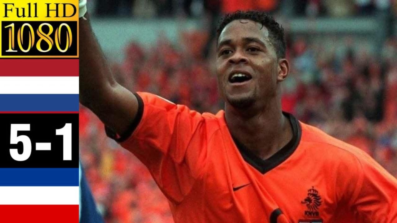 Netherlands 6 x 1 Yugoslavia (Hat-trick of Kluivert)   ● UEFA Euro 2000 Extended Goals & Highlights