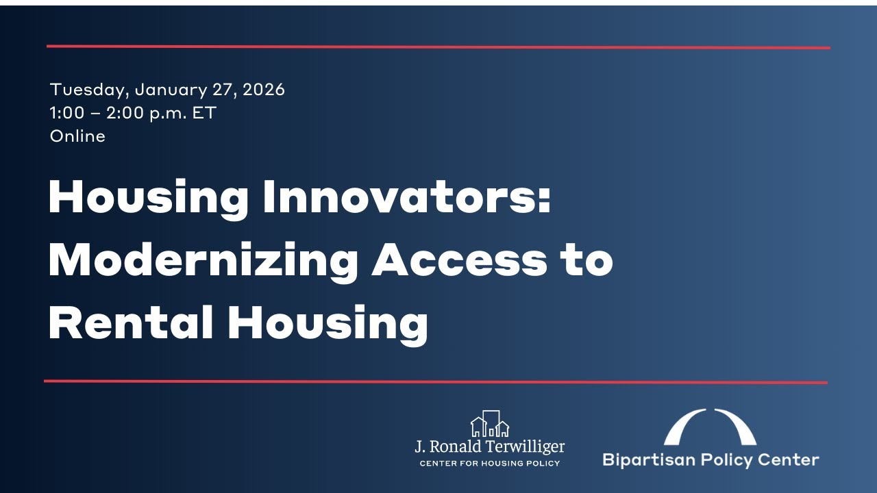 Housing Innovators: Modernizing Access to Rental Housing