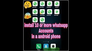 How To Install 10 or more WhatsApp Accounts On One Phone.. by Tech and Solutions screenshot 4