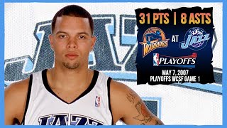 Details Deron Williams (31pts | 8ast) vs Golden State Warriors - 2007 Playoffs - WCSF Game 1 Guide