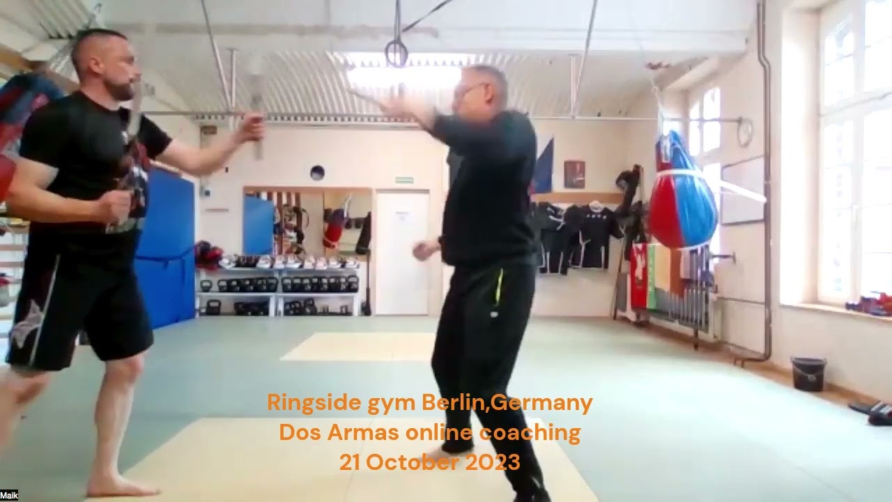 Dos Armas online coaching Ringside Gym Berlin,Germany 21 Oct 2023