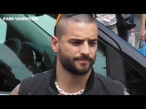 VIDEO MALUMA attends Paris Fashion Week 18 june 2019 Heron Preston show 