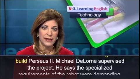 Phát âm chuẩn cùng VOA - Anh ngữ đặc biệt: Robot Finds Unexploded Underwater Mines (VOA)