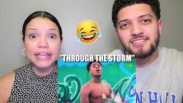 MOM REACTS TO NBA YOUNGBOY! "THROUGH THE STORM" *FUNNY REACTION!*