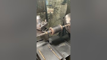 The amazing hard work in lathe machine in #machinist #workshop #cnc #youtubeshorts #shorts