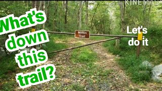 Swatara Rail Trail, down the Mifflin Trail.