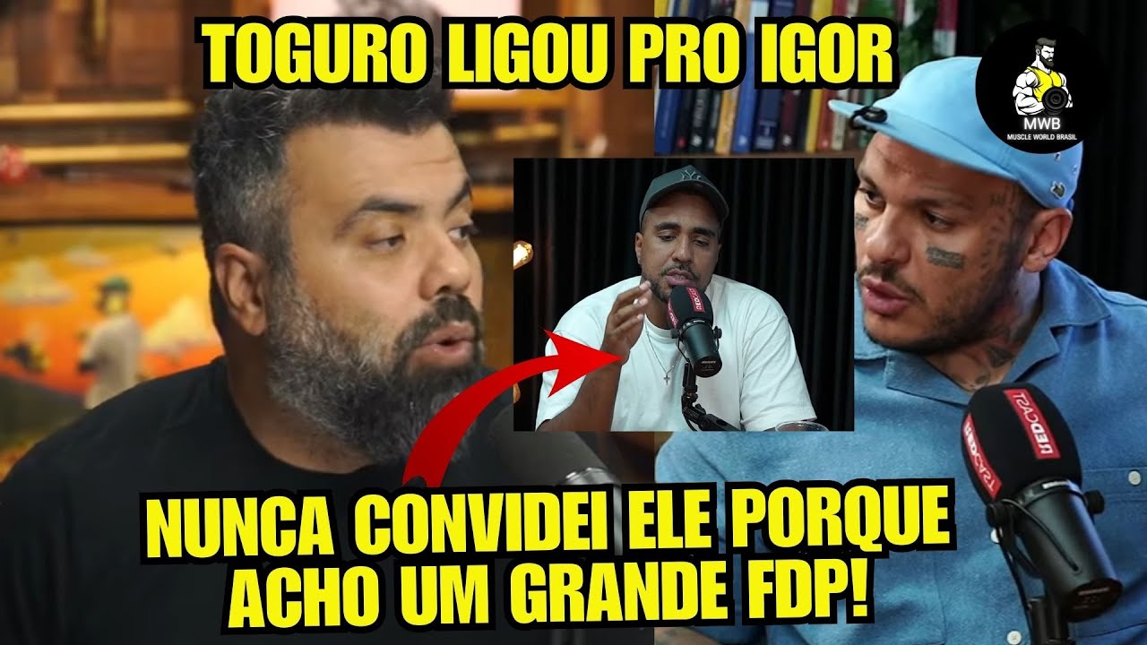 DEU RUIM! TOGURO E RAIAM LIGAM PARA O IGOR DO FLOW