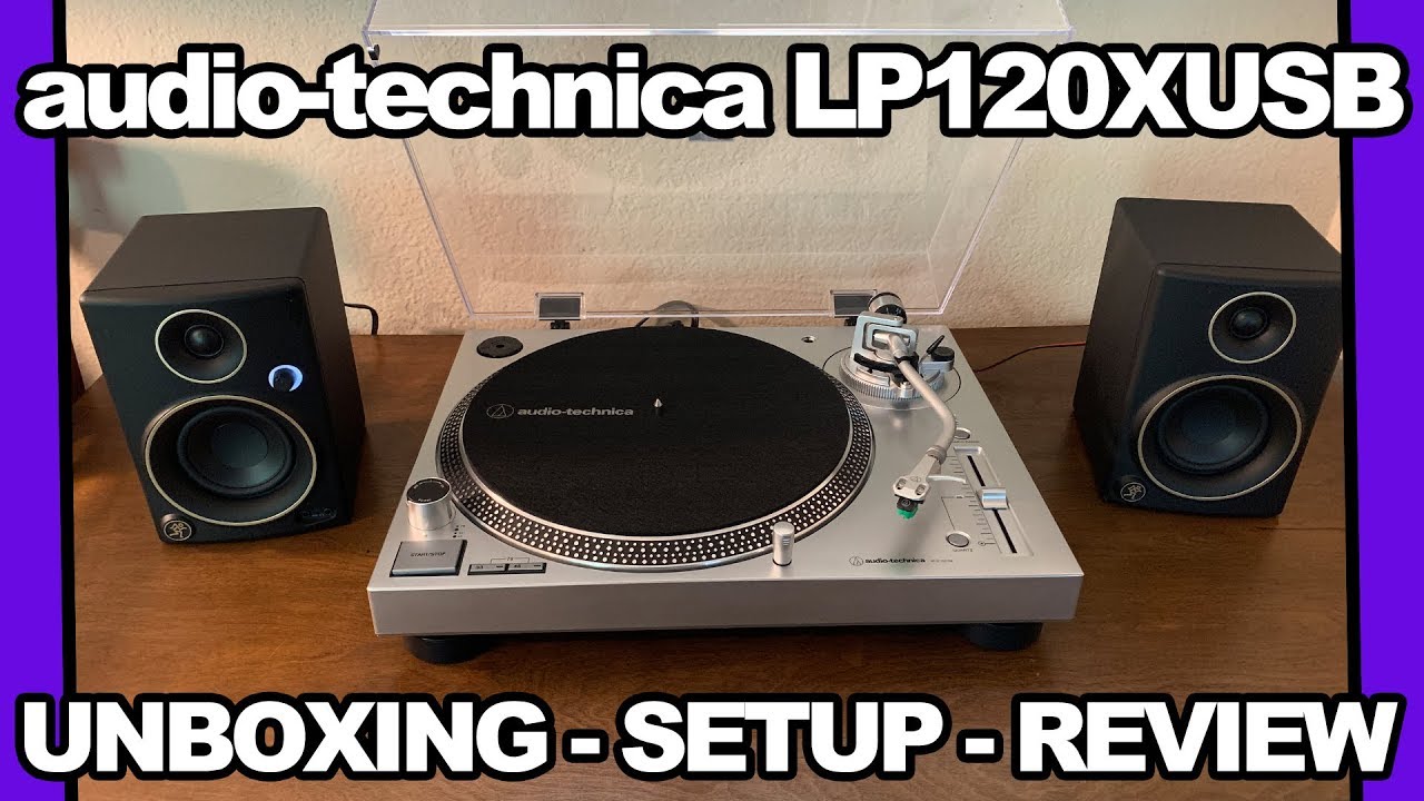 Audio Technica: AT-LP120XUSB Unboxing, Setup and Review! - YouTube