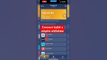 X Empire Bybit Withdraw / X Empire bybit Connect